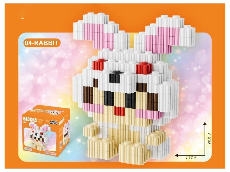 Zodiac - Rabbit Building Blocks 305Pcs