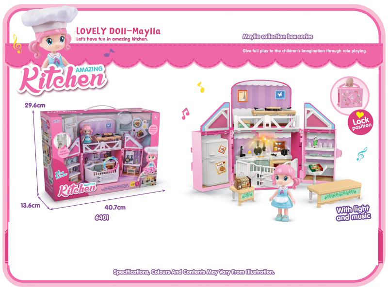 Dreamy Little Kitchen (Large Set Of Storage Boxes