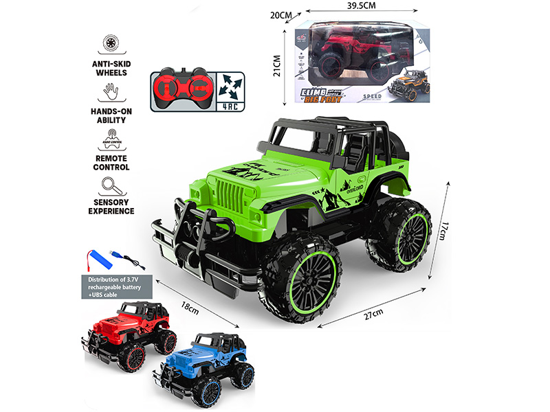 1:12 4CH Remote Control Jeep Truck