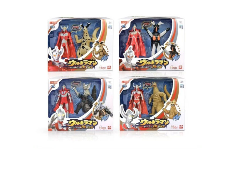 6-Inch Ultraman & Monster Combo Set