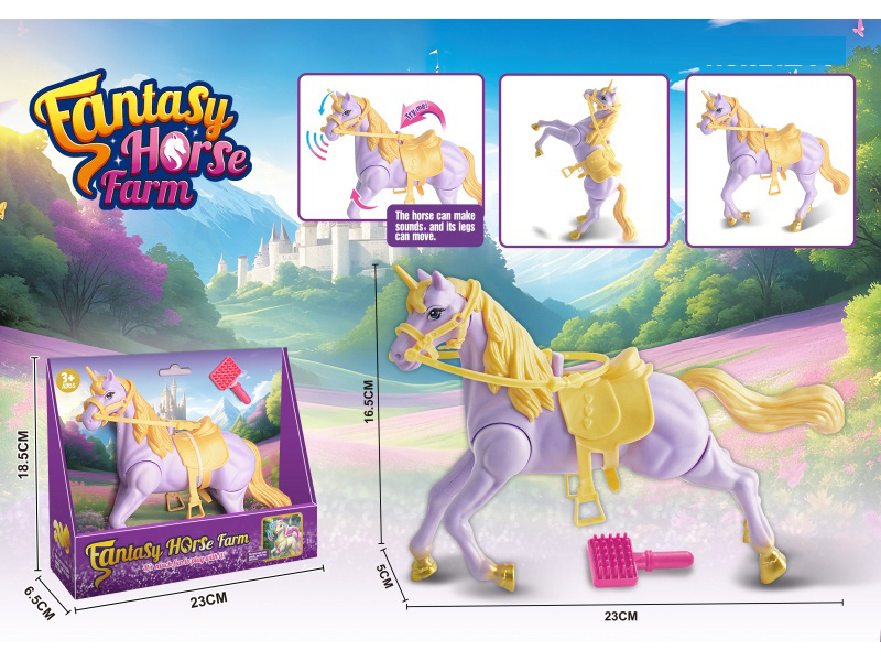 Hand-Press - Article-Movable Unicorn With Sound