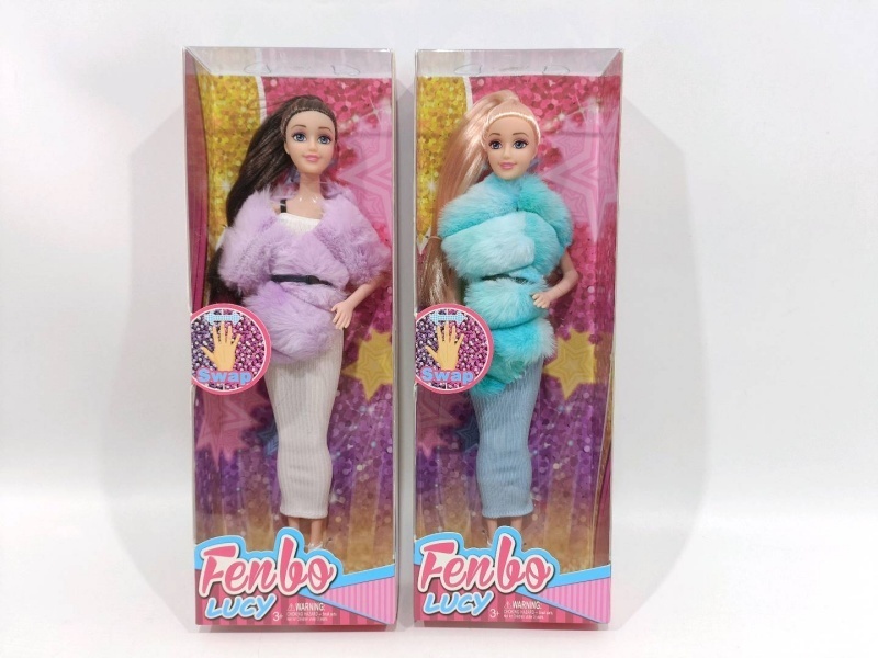 Two 11.5-Inch Fashionable Dolls