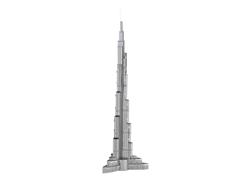 Diy-3D Metal Model Of Burj Khalifa