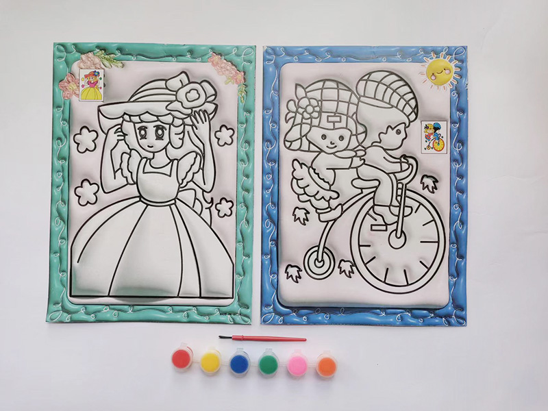 DIY 3D Watercolor Painting