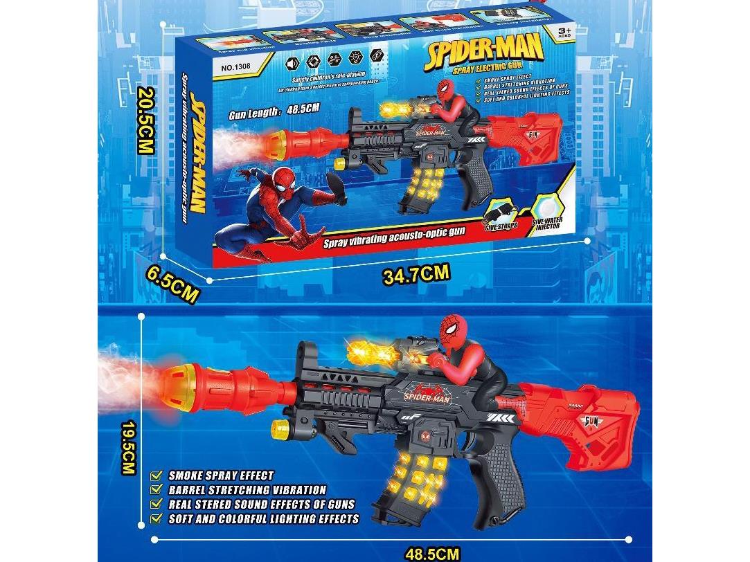 Spray Vibration Sound And Light Gun (With Infrared)