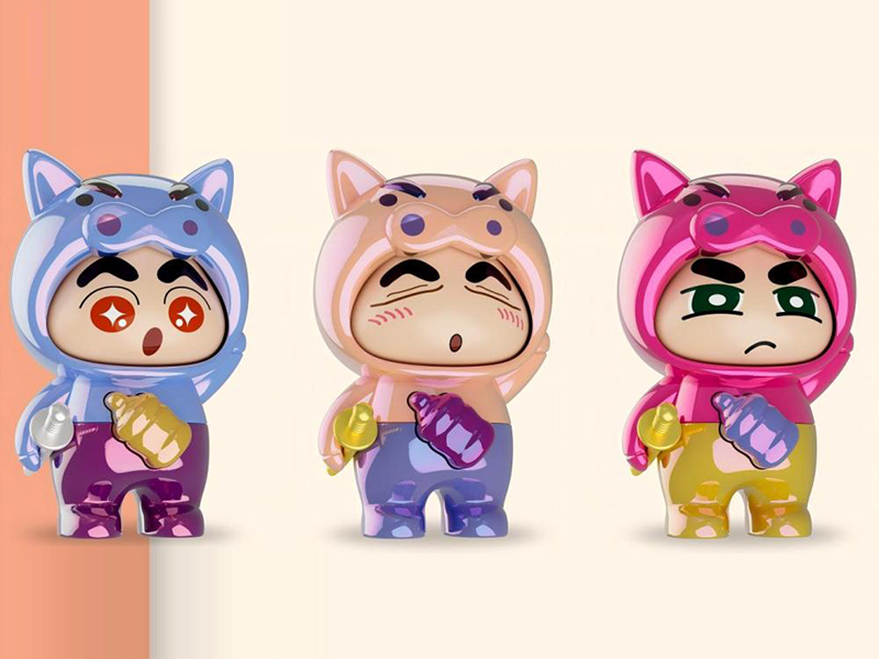 Pig Face Changing Doll Keychain