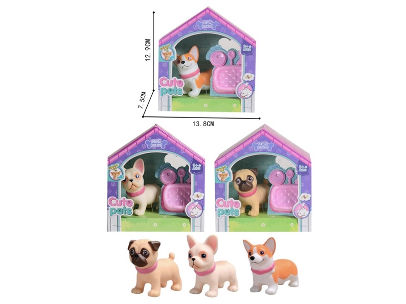 Pet Dog House With Accessories And Bb Whistle