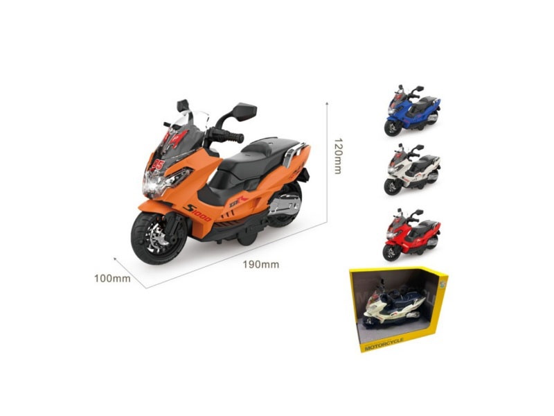 Inertial Audio-Visual Motorcycle In 4 Colors (3 Lr44 Buttons With Power Included)