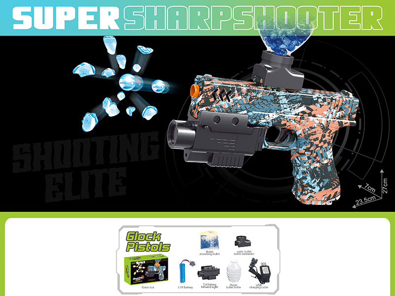 Electric Glock Water Bullet Gun