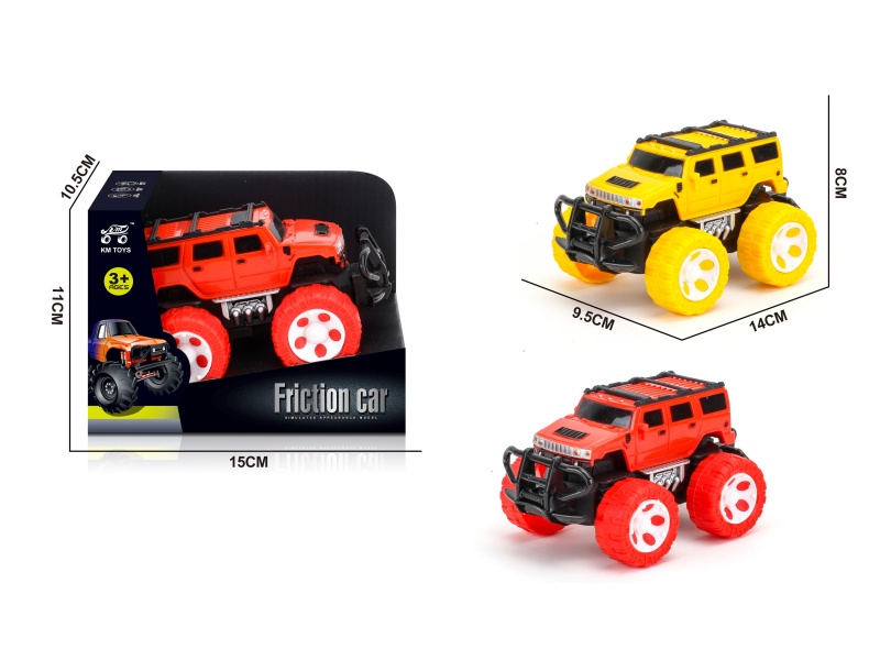 Inertial Hummer Simulation Off-Road Vehicle 1:43