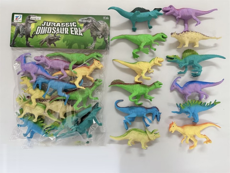 Pvc Dinosaur Set 12Pcs