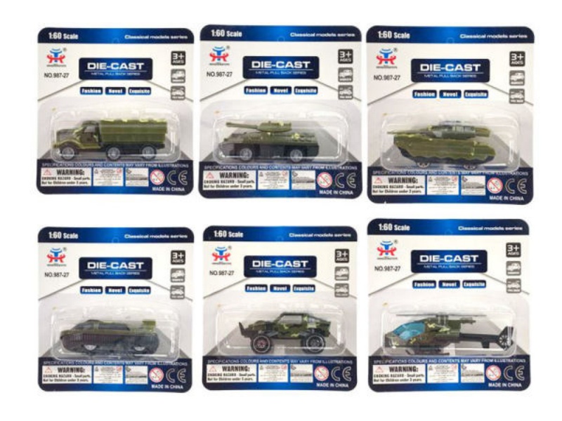 Sliding Alloy Military Vehicle