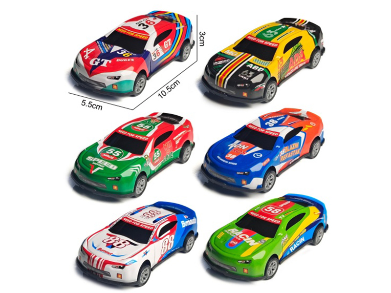 Pull Back Iron Race Car(1PCS)