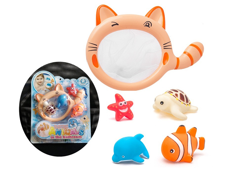 Vinyl Animals Scoop Net Set