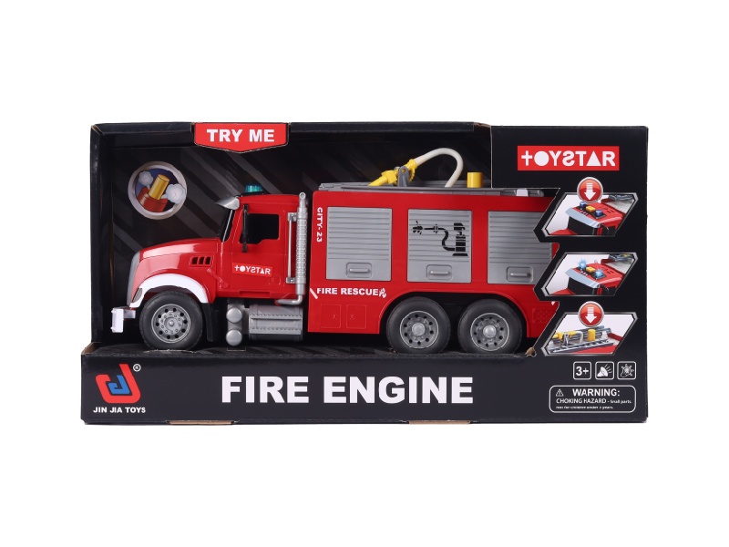 1:14 Inertial Urban Fire Engine (Sound.) Lighting. Multi-Functional