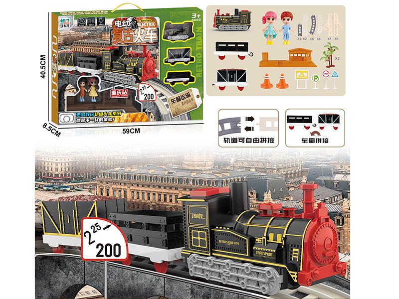 Electric Retro Train