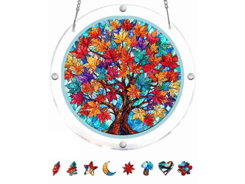8.2-Inch Acrylic Jigsaw Puzzle