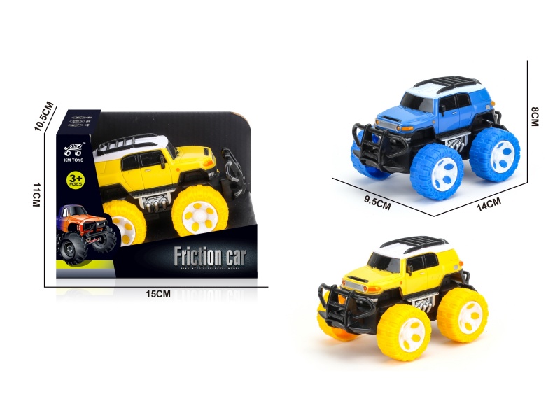 Inertial Toyota Simulation Off-Road Vehicle 1:43