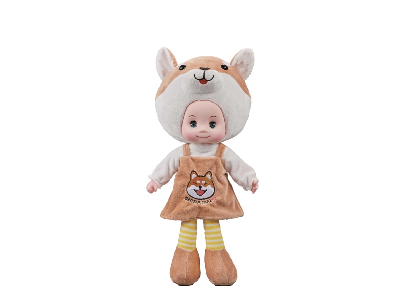 19-Inch Shiba Inu Voice-Controlled Music Doll (Bag)