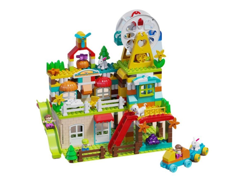 Large Particle Building Blocks Ferris Wheel Building Blocks (Without Base)