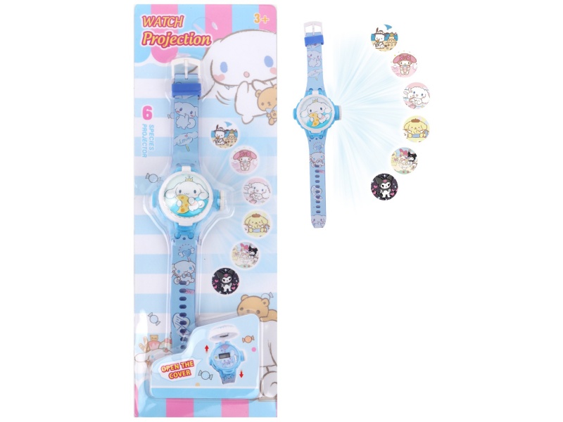 Laurel Dog Projection Rotating Electronic Watch