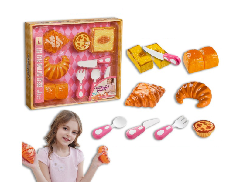 "House Play Bread Tableware, Cheele Color Box, Window Box.