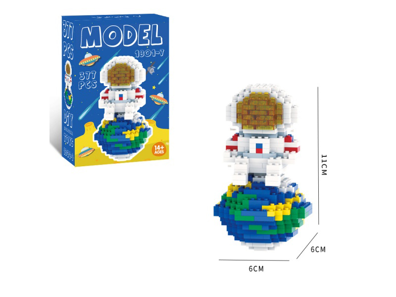 377 PCS Of Voyager Building Blocks On Earth