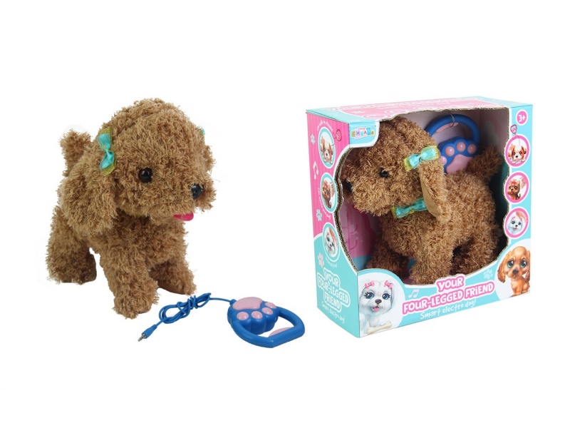 A 9-Inch Brown Teddy Dog