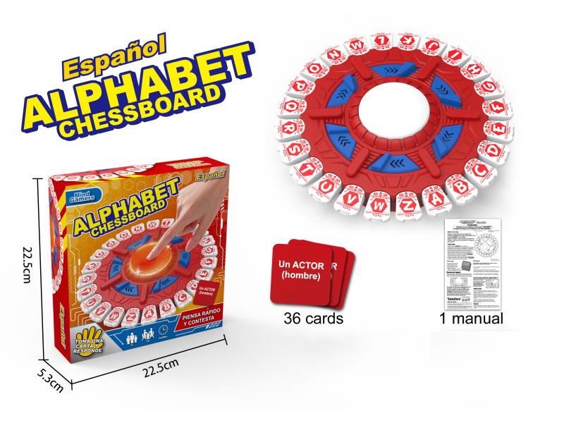 A 24-Key Letter Board Game