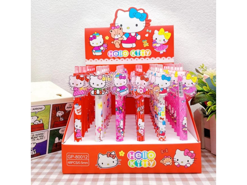 Hellokitty Smooth Gel Pen With Black Core 0.5MM