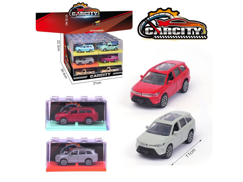 1:36 Huili Alloy Car Electric Vehicle Askui