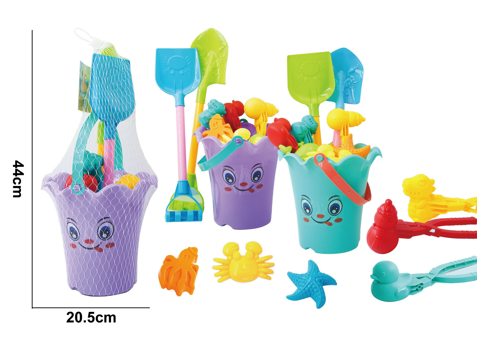 Beach 9-Piece Set (Two-Color Mixed Set)