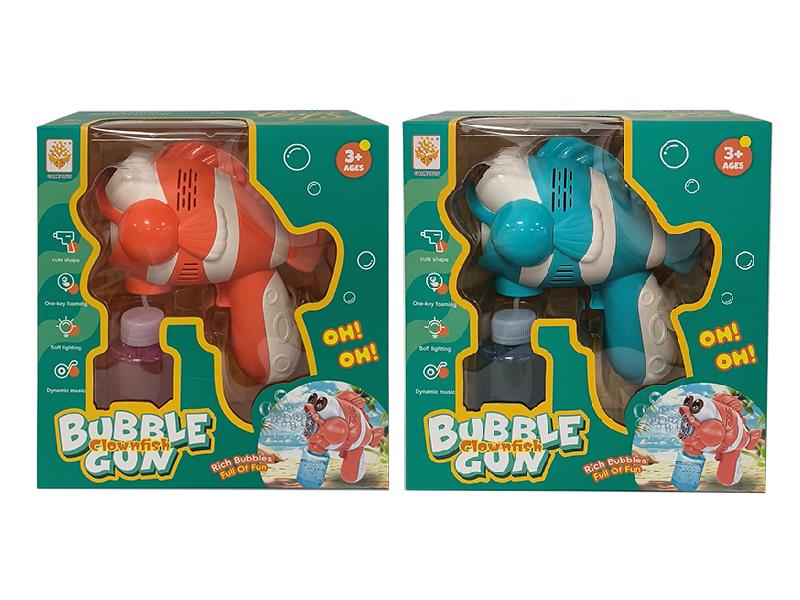 Clownfish Bubble Gun(Rechargeable Version)