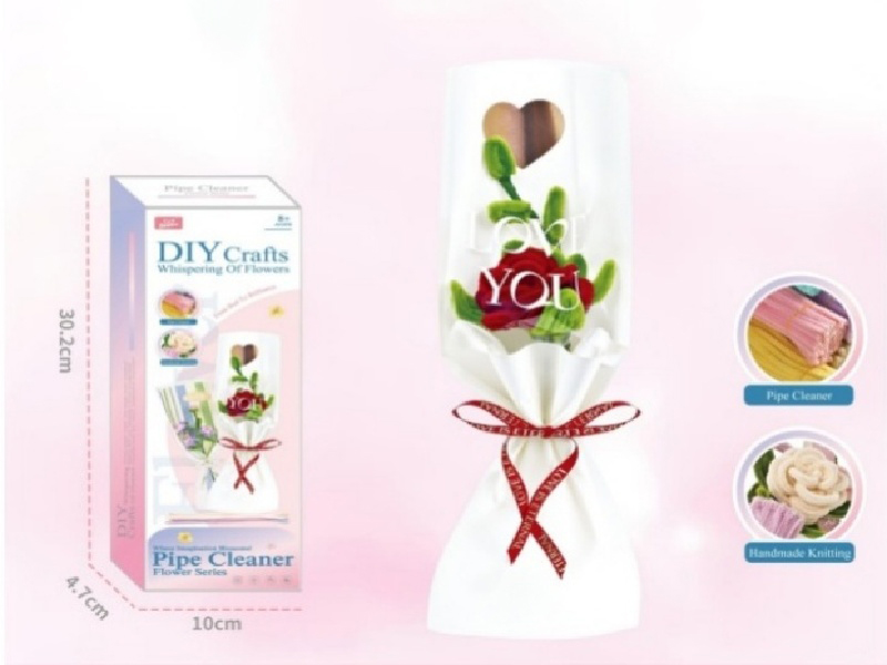 Diy Twisty Stick Bouquet Of Heart Rose Language