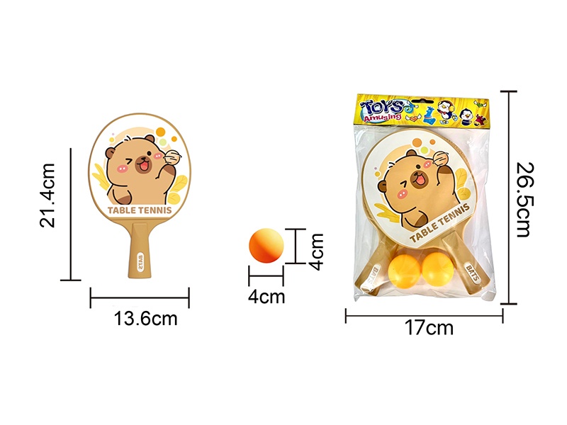 Capybara Table Tennis