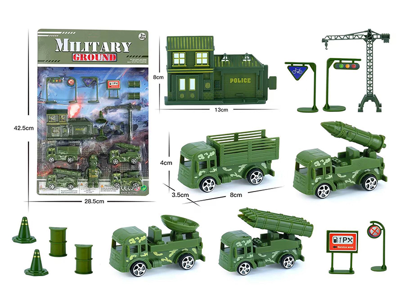 Military Trucks Set