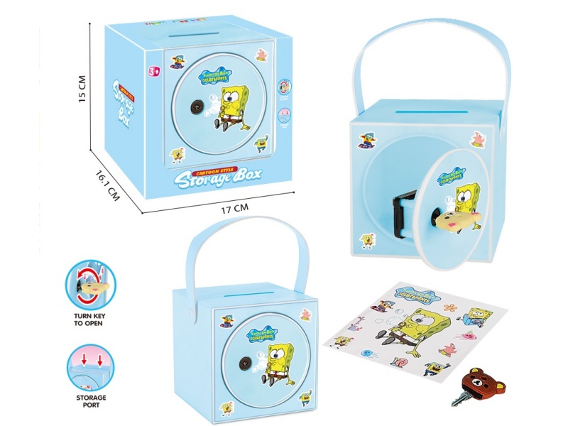 Spongebob Squarepants Portable Piggy Bank