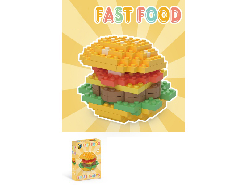 Food Series - 198PCS Of French Fries Building Blocks