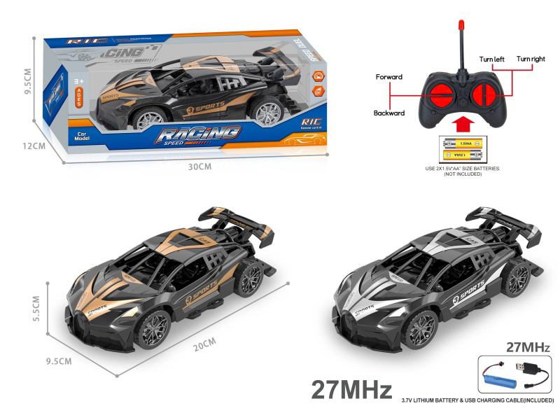 27Mhz 1:18 4CH Remote Control Bugatti Car(Included Batteries)