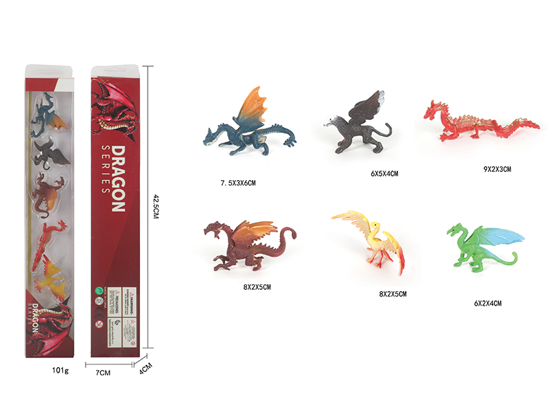 Magic Dragon Set 6PCS