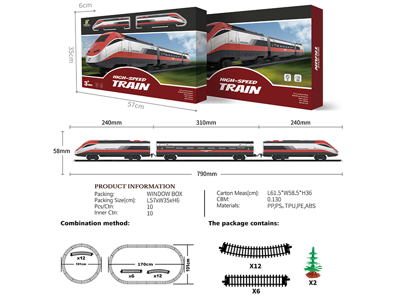 Electric Rail Train Toys