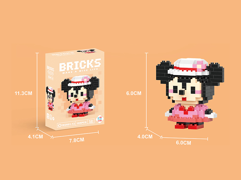Mini Minnie Mouse Building Blocks 185PCS