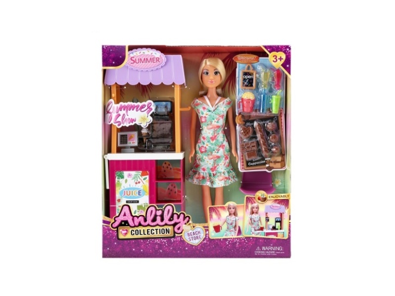 11.5-Inch Solid Doll (Brown Skin Color)