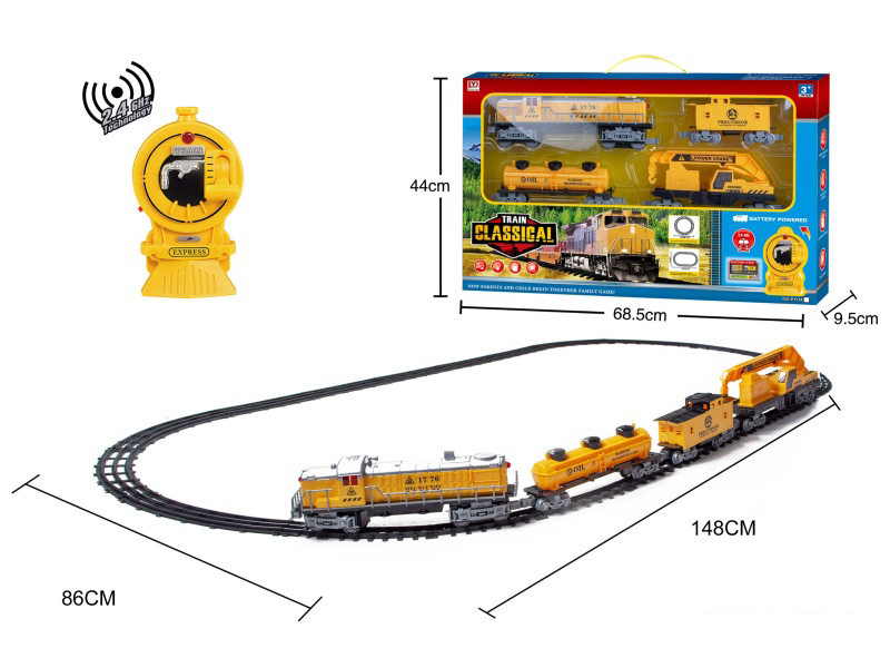 Remote Control Rail Train