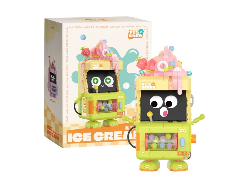 Ice Cream Vanilla Building Blocks 656pcs