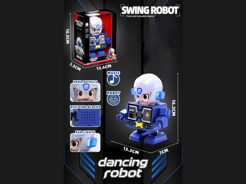 Electric Dancing And Swinging Robot (Police)