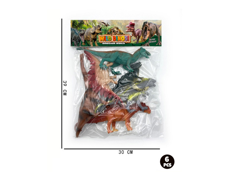 Dinosaur Combination: 6 Pcs