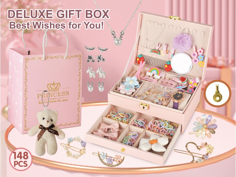 Pink Little Princess Jewelry Gift Box