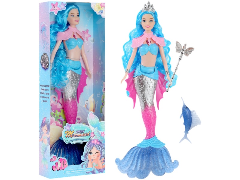 11.5-Inch Audio-Visual Music Mermaid Doll Set