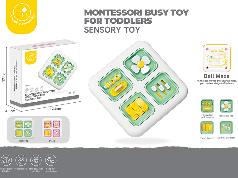 Montessori Busy Board Toy